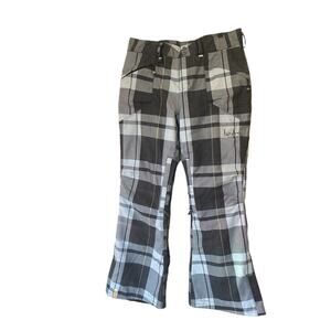 Women's Bonfire Snowboard Pants, M, Gray Bonfire Arena Classic Fit Insulated Ski